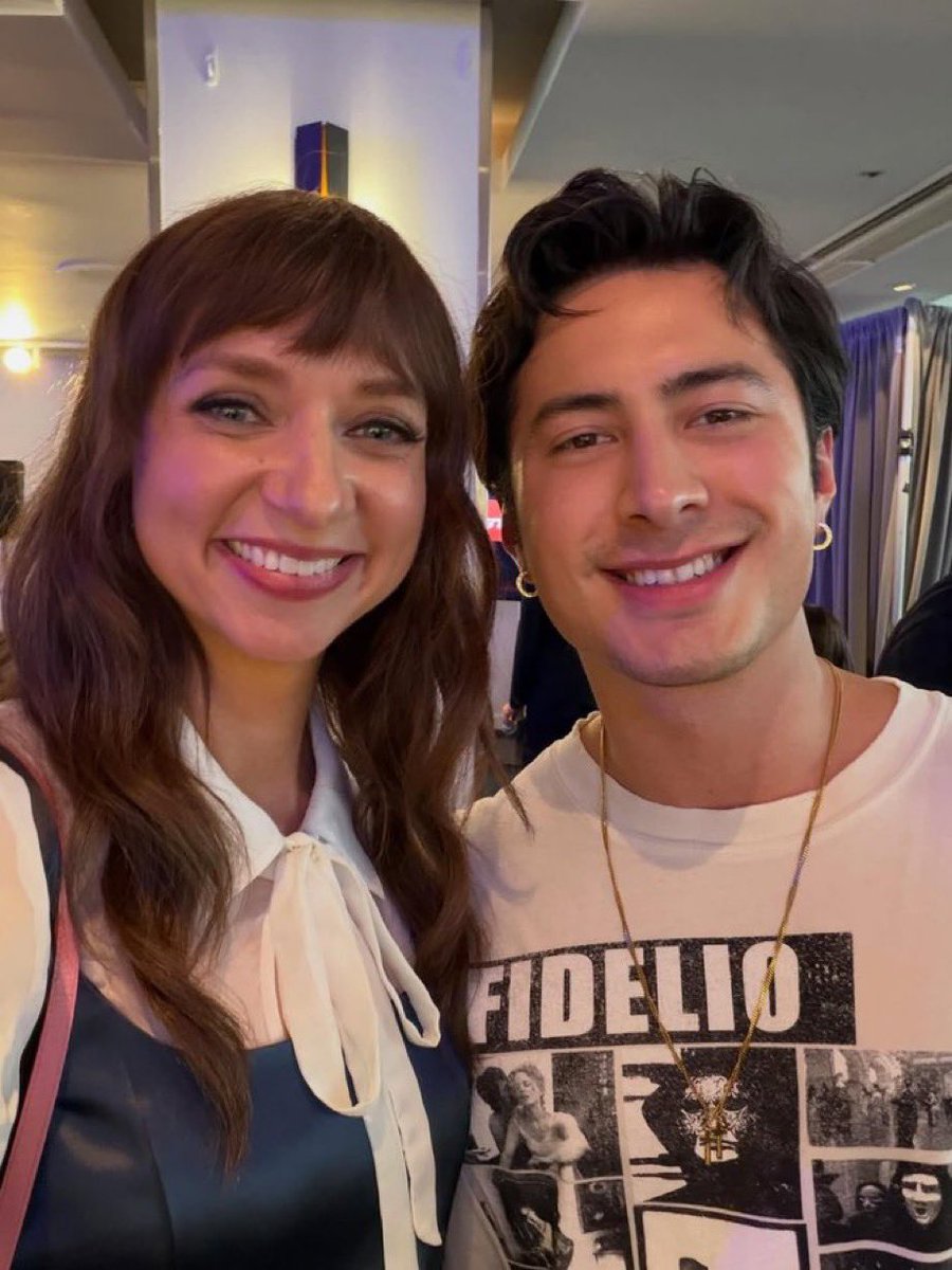 HudsonWworld's tweet photo. More of Hudson Williams from Bell Media Unfront 2026! 

(Credit to laineygossip, soyrenzogarcia, &amp; johnrossbowie) https://t.co/rDA28PIza4