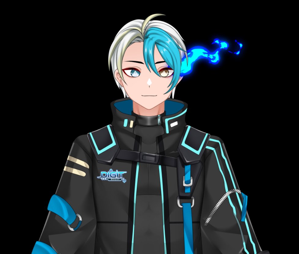 DIGIT_VT's tweet photo. @VTuberComics How about the Undying Hero of Cyber Space? 🌐🔥 https://t.co/0wWz4PgN7C