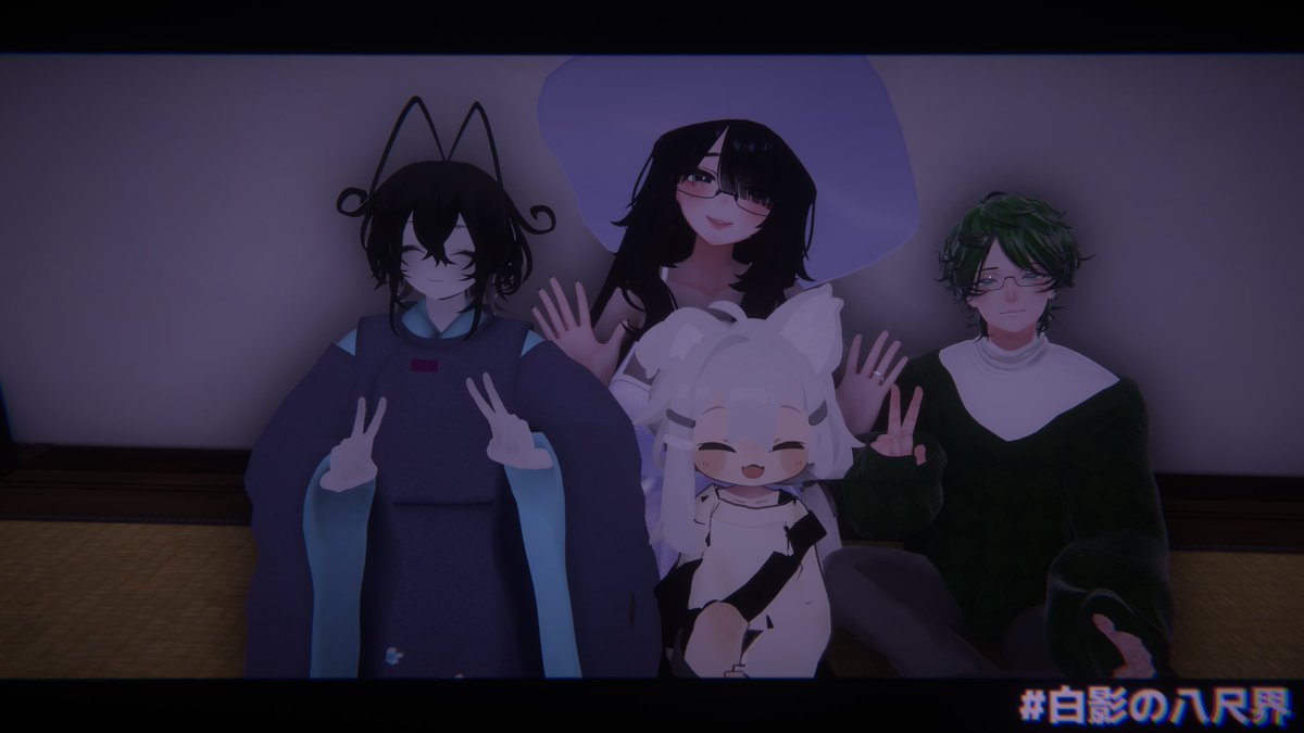 yomogi61vrc's tweet photo. #白影の八尺界

八尺様とお話できるRPイベントへ行ってきました

ちょっぴりエッチで危険な香りがする八尺様達
そんな人達に魅入られた私はまたここに赴くことになるだろう https://t.co/XEwm3xVjX2