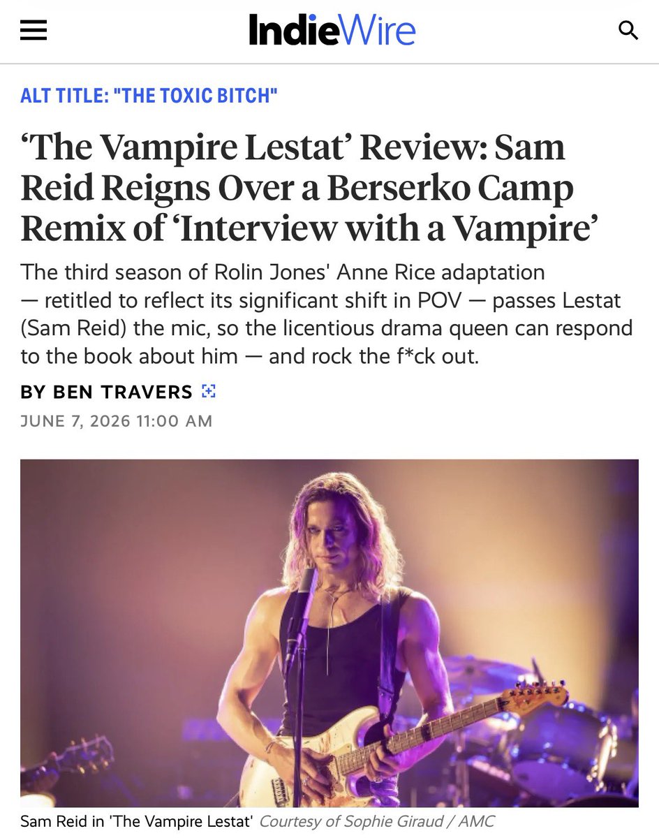 Interview With The Vampire Fanpage tweet media