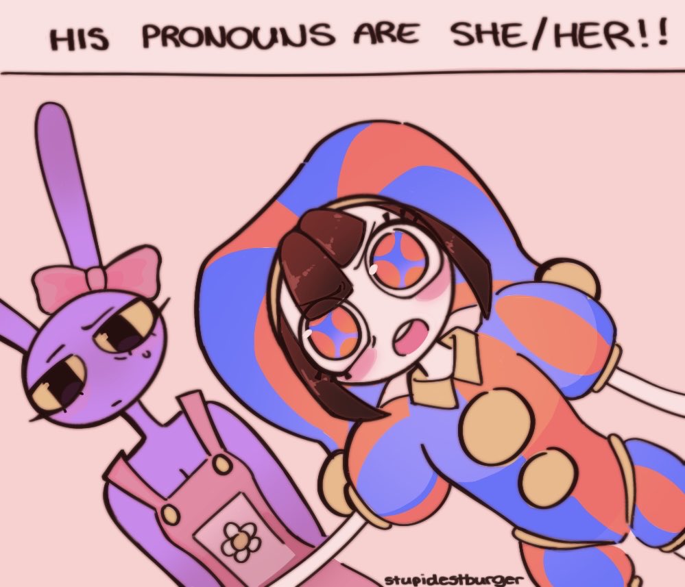 stupid burger (no.1 transfem jax fan) tweet media