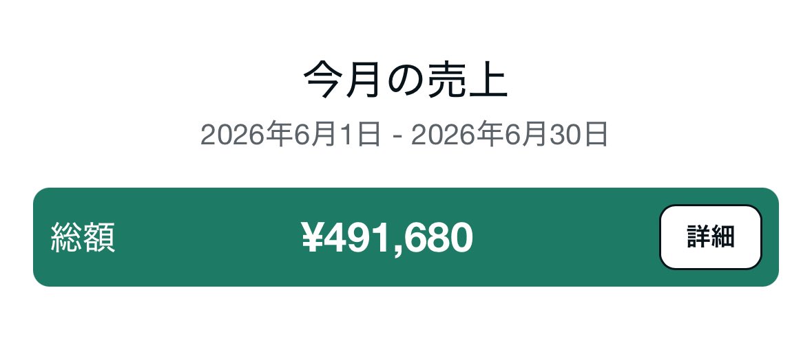 note_nakamura's tweet photo. よっしゃー！！

毎朝5時に起きて。
note書き続けて本当に良かった。
もうすぐ50万円目前で、
最高すぎる。

辞めずに続けてきた自分を褒めたい。

noteは継続が「いのち」です。
そして「信頼」が超大事です。

一緒に頑張っていきましょう。
note最高。 https://t.co/Uc01Bqwm6o