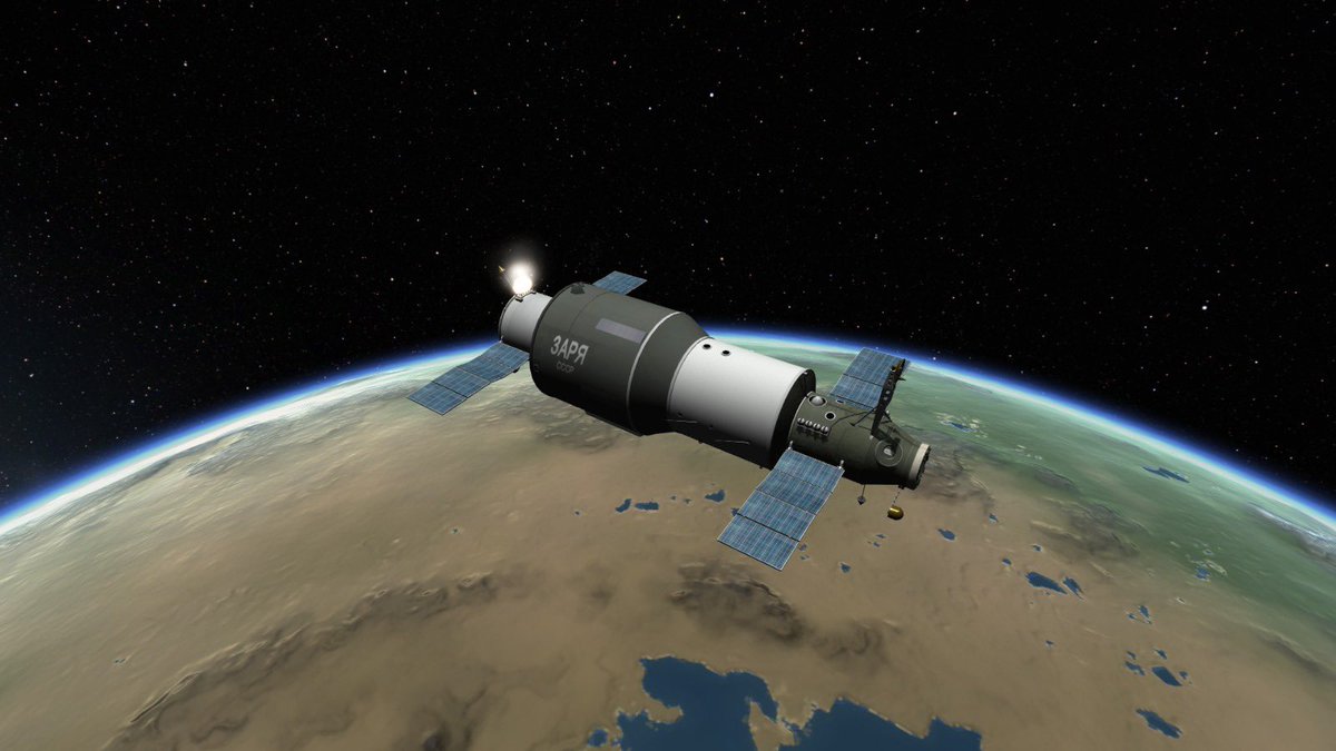 GeraldJr1997's tweet photo. Then the next flight the first proton of the save and the launch of Salyut 1 being placed right at the equator for ease of transit and for the crews to get used to docking before the stations go into more inclined orbits https://t.co/qzCe3iczHB