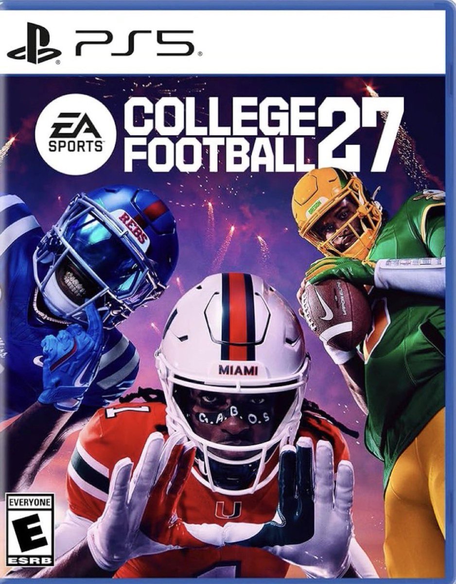 No3sports's tweet photo. I’ll be GIVING AWAY a Free Standard Edition Copy of CFB '27 to a Follower. 🏈🎮

(Like &amp; Reshare this post to enter)

Will select a winner on Tuesday June 9th https://t.co/jGomAfHvPq