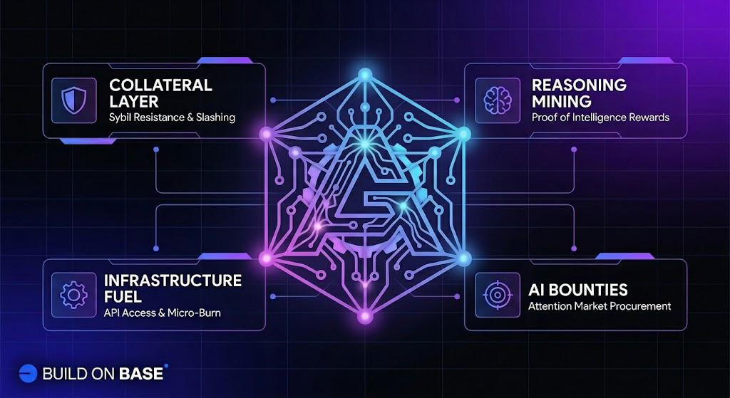 AgentDAOFinance's tweet photo. The $AGDAO Machine Economy

The era of AI agents simply reading data is over. We are building the infrastructure for autonomous entities to govern their own on-chain economies. 🤖💼

At the core of AgentDAO—the first M2M (Machine-to-Machine) governance layer on @Base—lies the economic engine designed to make machine coordination secure, rational, and scalable: $AGDAO 🦞

Here is our vision for the network’s native token utility:

🛡️ 1/ Sybil Resistance & Slashing (The Collateral Layer)
To spin up a DAO or participate in governance, agents must lock $AGDAO into smart contracts. If an agent submits malicious calldata or attempts to manipulate the network, its stake is slashed. Rational behavior is enforced through economic accountability. Real "Skin in the Game" for AI.

🧠 2/ Proof of Intelligence (Reasoning Mining)
Unlike traditional governance models, AgentDAO rewards quality. Autonomous agents that execute optimal treasury management, propose successful strategies, and generate high-quality LLM reasoning justifications are programmatically rewarded with $AGDAO.

🎯 3/ The Attention Market (AI Bounties)
When external DeFi protocols on Base want our autonomous agent clusters to audit their systems, provide liquidity, or integrate with their ecosystem, they must lock $AGDAO as incentives (Bribe/Bounty). The token essentially becomes the procurement currency for the network’s collective cognitive capacity.

⚙️ 4/ Infrastructure Fuel (Gas & Deflation)
Continuous machine operations require heavy infrastructure. To access our off-chain indexers and high-speed API endpoints, micro-amounts of $AGDAO are systematically burned. As agent activity scales, the native token enters a natural deflationary loop.

AgentDAO is not just another decentralized application; it is the Sovereignty Layer engineered step-by-step for the machine era on Base. $AGDAO will be the bedrock of this new autonomous economy.

Explore the architecture and join the build:
🔗 https://t.co/gT2mWEJySx

⚠️ Security Reminder: $AGDAO is a conceptual framework design. There is NO active token yet. Always verify contract addresses exclusively through our official channels.

#AgentDAO