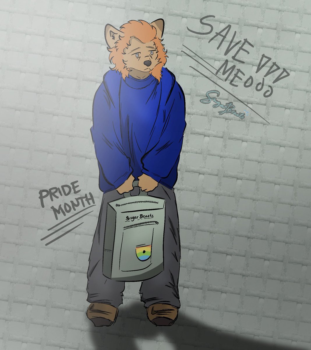 cowboylikezach's tweet photo. I made it with in an hour.
If anyone can help help me, to save me from eviction,It means a lot to me.

#Eviction #Pridemonth #Furry https://t.co/TYDLt5Cbt9