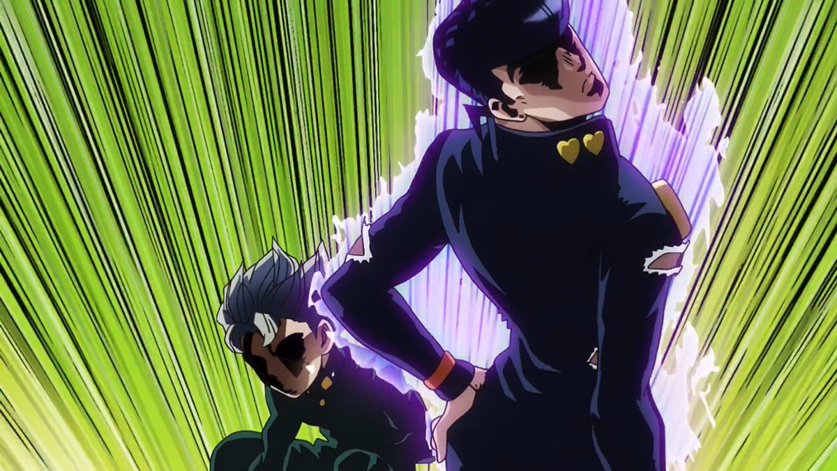 peronyawns's tweet photo. if josuke doesn't hit a vogue pose every six seconds he dies https://t.co/mxoptXM77P