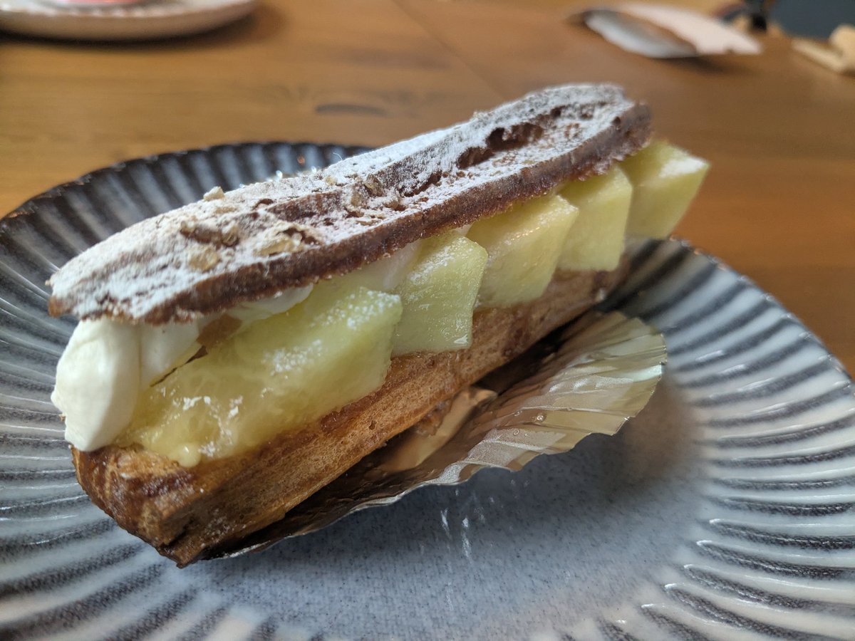 nobelswave's tweet photo. 昨日の休日は、1週間動きまわったご褒美と栄養補給に、久々にケーキをいただきました🍰今週も動きまわります💨 https://t.co/wZDekCo8ql