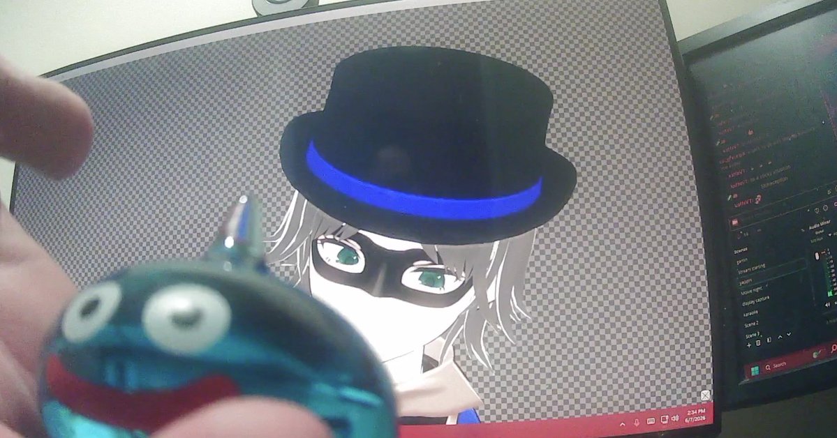 Arch_Duke_Dave's tweet photo. wow! thanks mister director! that means a lot! thanks to everyone who came out to the Kusoge/impromptu unboxing stream! shout outs to @nosharko (who also sent me this stuff) @Biscuit_VT and @_Timmie33_ for the raids! we sent stream over to Haggard Crone on ttv. see you next week! https://t.co/YomNErqcx9