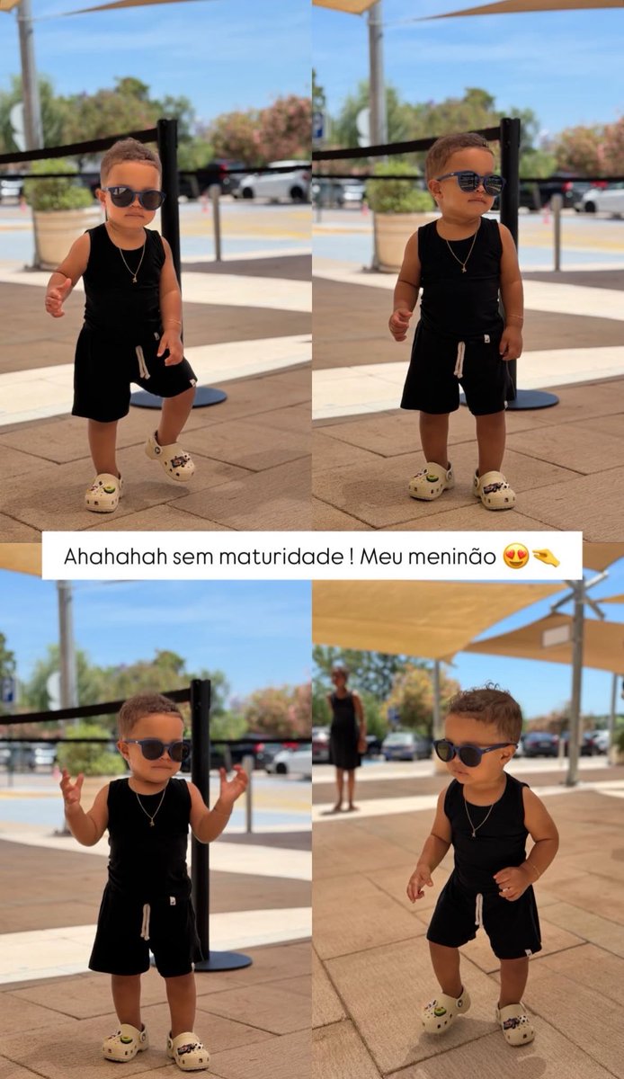 acervodocec's tweet photo. o chicletheo curtindo as férias do pai dele todo feliz porque tá longe da gente https://t.co/QHdCoKFucV