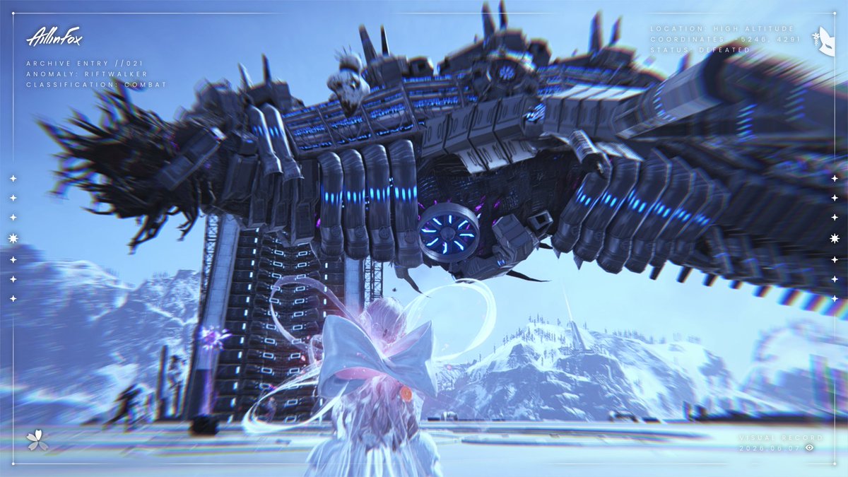 Aillin_Fox's tweet photo. PERSONAL LOG // SAVED

Some places are quiet, others are turbulent. 

At least Riftwalkers get to cross these skies and witness the world from above before their final battle.

─── ⋆⋅✦⋅⋆ ───

#OnceHuman #VirtualPhotography #VPLab #GamePhotography #Photomode #VP #OH https://t.co/vo3bi7Drc9
