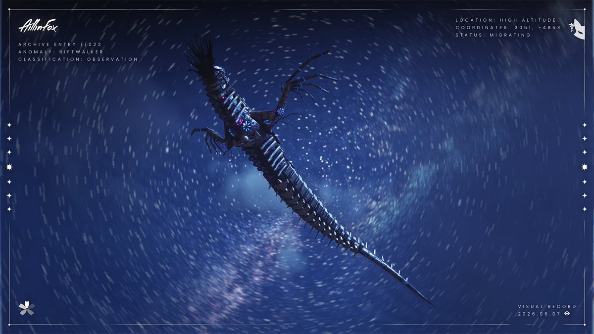 Aillin_Fox's tweet photo. PERSONAL LOG // SAVED

Some places are quiet, others are turbulent. 

At least Riftwalkers get to cross these skies and witness the world from above before their final battle.

─── ⋆⋅✦⋅⋆ ───

#OnceHuman #VirtualPhotography #VPLab #GamePhotography #Photomode #VP #OH https://t.co/vo3bi7Drc9