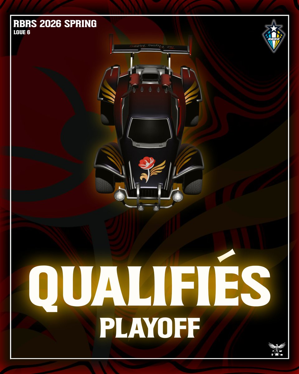 TeamFlyingPoppy's tweet photo. Nous somme une nouvelle fois qualifiés pour les phases finale des #RBRS de @RocketBaguette 🥖!

Étape par étapes, gravons les échelons. 🔥 https://t.co/4IZGQz89Sa