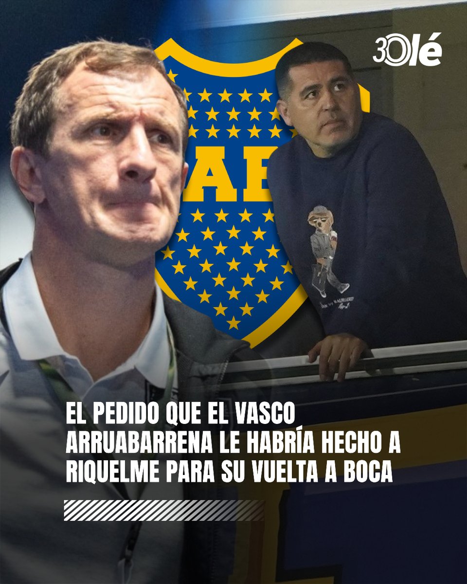 DiarioOle's tweet photo. 🇸🇪⏳ El pedido que le habría hecho el Vasco Arruabarrena a Juan Román Riquelme en el llamado que los conectó es el de estar al tanto de las gestiones que ya comenzaron (por ejemplo, la de Sebastián Villa) y de tener la suficiente injerencia como para delinear un plantel a su medida.

¿Qué quiere decir esto? Que el Vasco quiere asumir cuanto antes y que su ya iniciado estudio del plantel lo lleva a querer formar parte del proceso de decisión de los ingresos y las salidas.