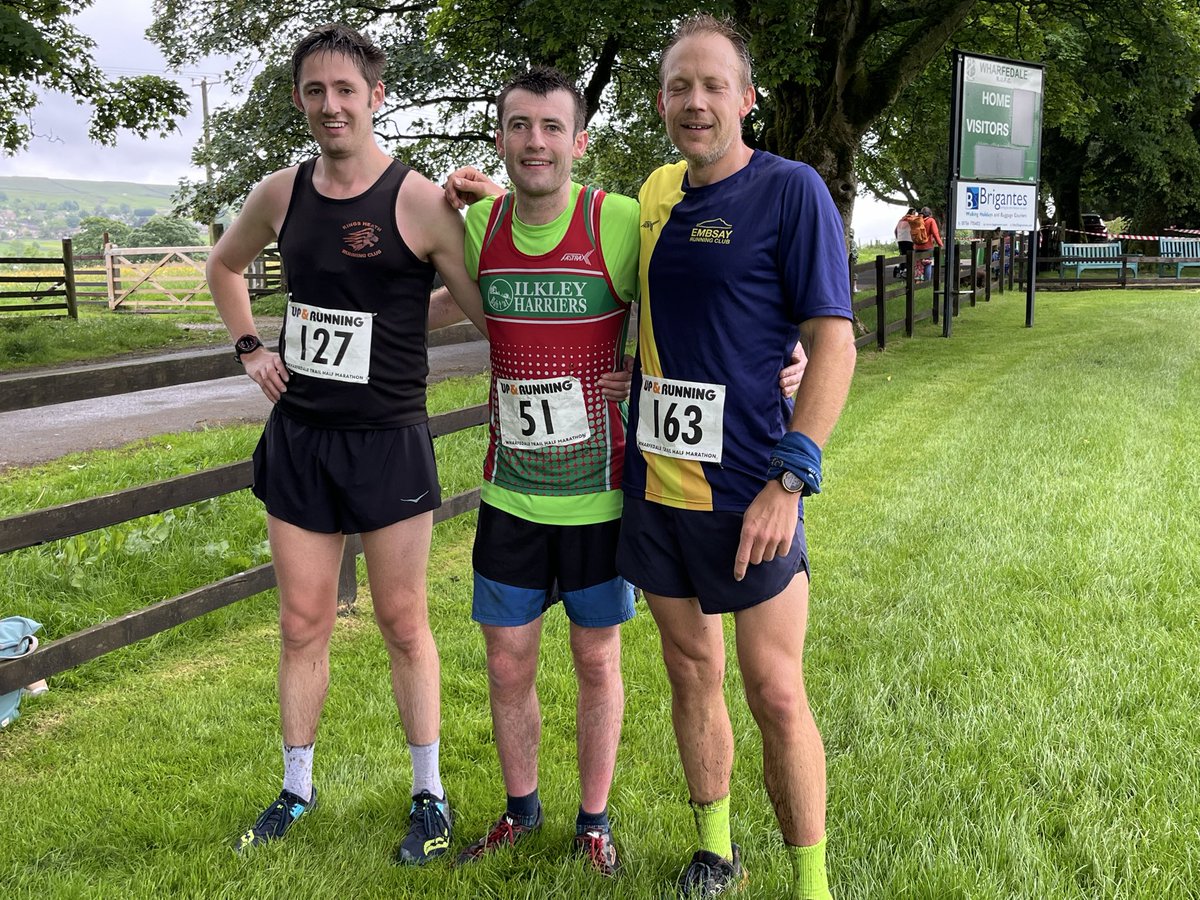 WharfedaleHM's tweet photo. What a great race yesterday - thanks all for entering, turning up &amp; running! It hardly rained as well!
Results are here https://t.co/JN4SwrLreF
Photos @WoodentopsFR 
Thanks to sponsors
@wharfedalerufc 
@brooktaverner 
@hilltopfarmgirl 
@upandrunninguk https://t.co/zfBwmCCUo8
