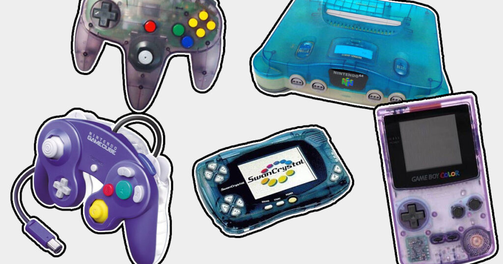 ShiningAcguy's tweet photo. #日本の若者の7割が
一時期なぜかスケルトン仕様のゲーム機がやたら流行ったことを知らない https://t.co/EsSmlKB9DD