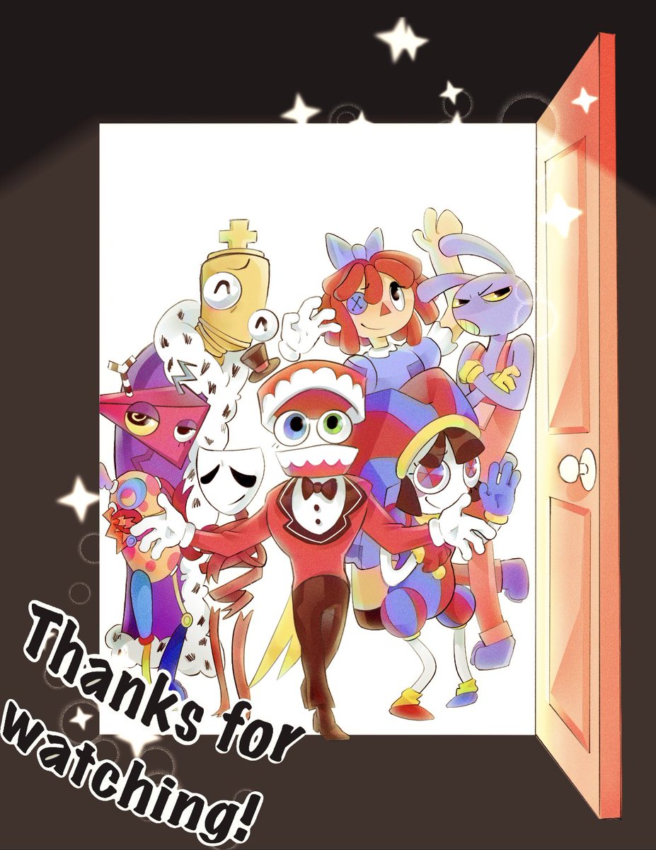 fera1straycat's tweet photo. I won’t rant too much, but this show has meant a lot to me over the years, it got me through some rough times. It will always hold a special place in my heart. 

Thank you Gooseworx, Glitch, and all the VAs who worked on such a wonderful show <3
#tadc #TheAmazingDigitalCircus https://t.co/SPXdi4iRzV