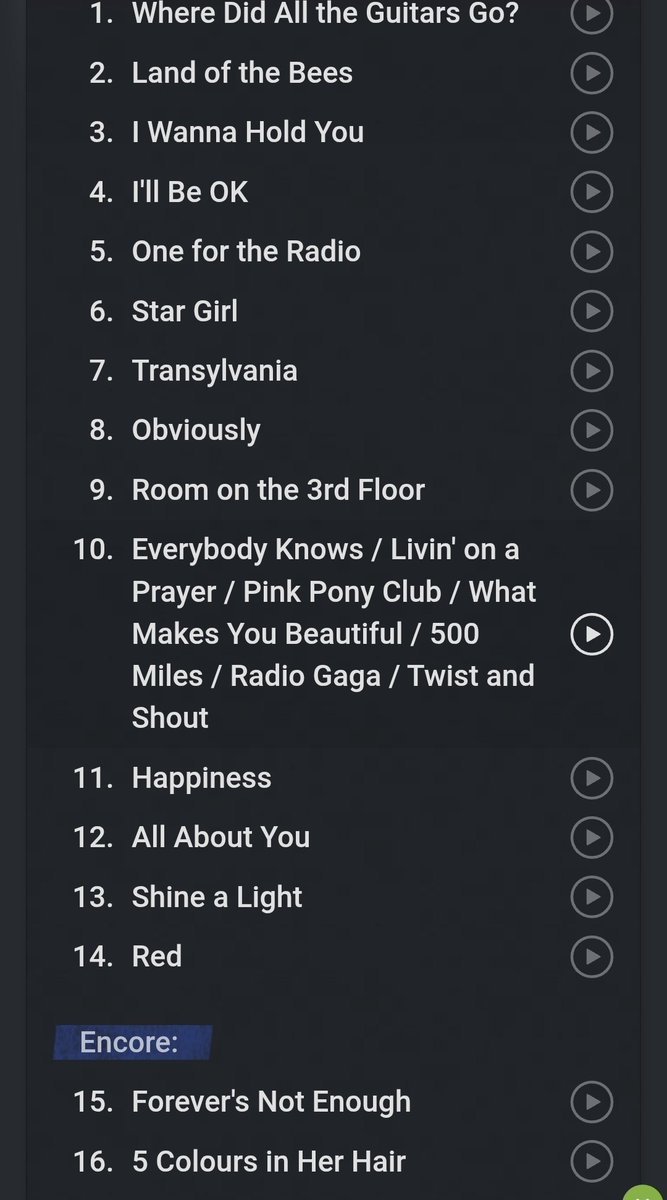 PastelGothRuby's tweet photo. MCFLY YOU AAAAAAA

TRANSYLVANIA IS BACKKKKK

PINK PONY CLUB, 500 MILES, WHAT MAKES YOU BEAUTIFUL WHATTHEFUCKKKK https://t.co/78UuBZ1gBl