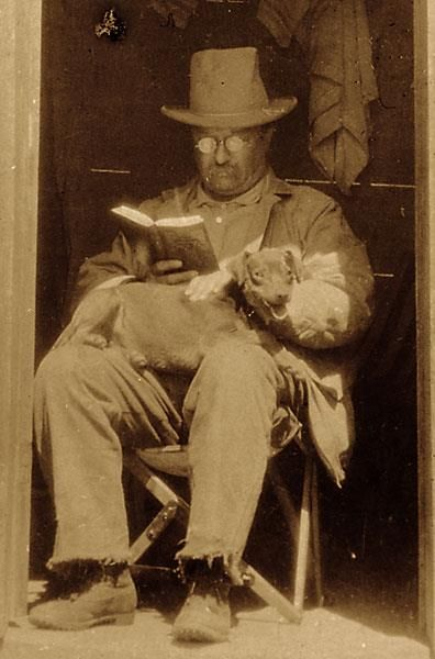 Will_Tanner_1's tweet photo. If you can read a book a week, on average, you'll be one of the top 1% of book readers in America

Teddy Roosevelt found time to read pretty much every day of his life, both as a cowboy and as president

Thomas Jefferson had one of the greatest libraries, if not the best library, in the United States...which he sold to the US to form the basis of the Library of Congress

There's always time to read, it's finding the right things to read that counts!
