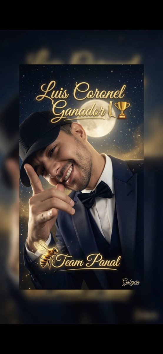 NidyaQuintana4's tweet photo. #LuisGanador #LuisCoronel #CDLF6 https://t.co/KtU1MzQc9J