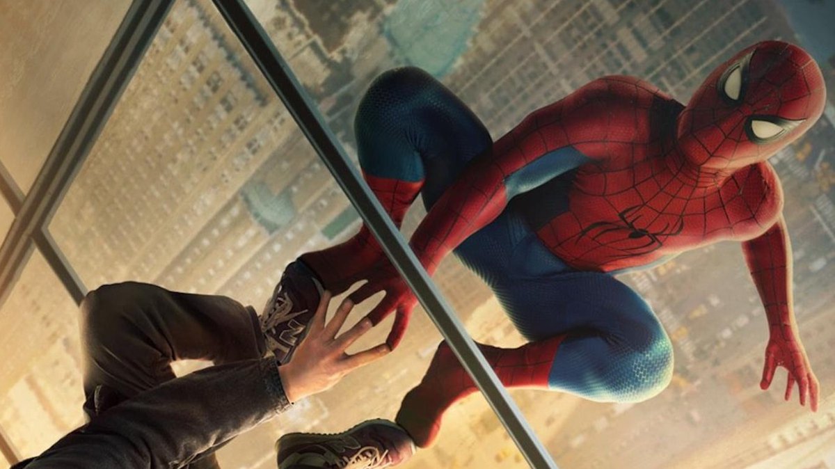 ComicBook_Movie's tweet photo. The full Spider-Man: Brand New Day trailer has been leaked, and while the quality is pretty poor, we do have a detailed description to go with it that promises an epic Spider-Man vs. Grey Hulk battle.