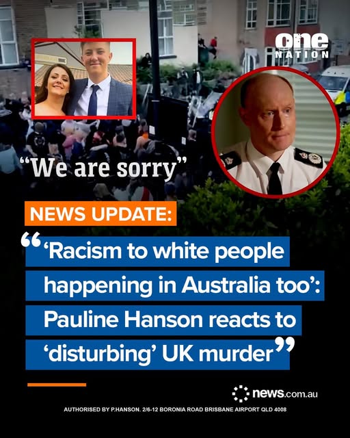 OneNationAus's tweet photo. Pauline is the only political leader in Australia prepared to speak the truth on this. She is right to draw the parallels between here and the UK. It seems that barely a week goes by without serious warning signs from the UK about what might come to pass here if we don’t take decisive action and elect politicians who are prepared to do something about it. The Henry Nowak murder was tragic, and it provides an incredibly powerful example of the sort of racism that can be directed towards white people. All racism is abhorrent, and that includes racism towards white people!

Pauline and One Nation will always be fearless in standing against the poisonous ideology that was evident in the appalling way Henry Nowak was treated. It’s understandable that something that happened on the other side of the world has created ripples worldwide.