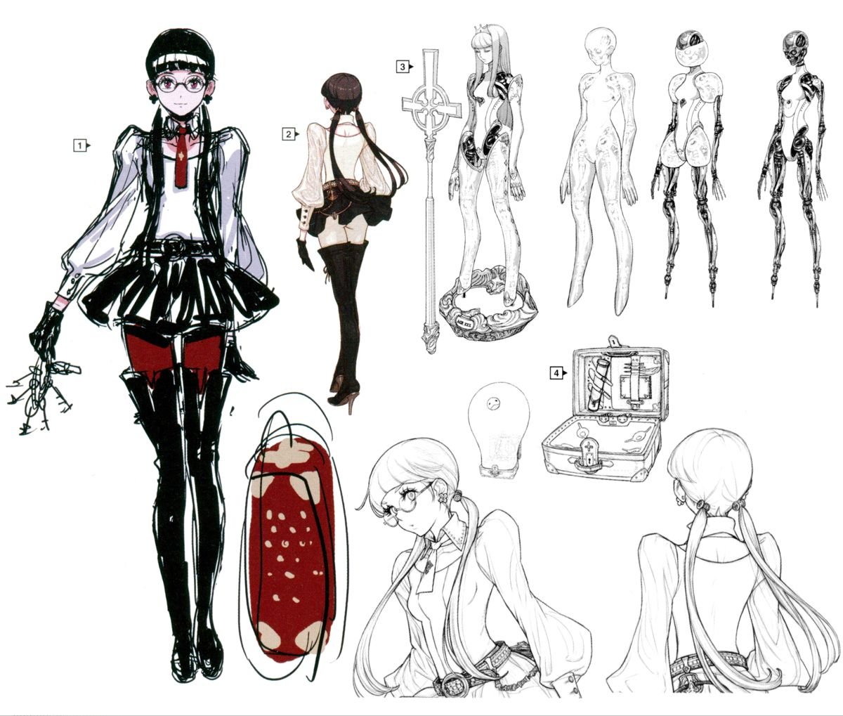dailynier's tweet photo. Accord profile art and concept art from the Drag-on Dragoon 3 / Drakengard 3, 2013. https://t.co/kKhzQTpzIU