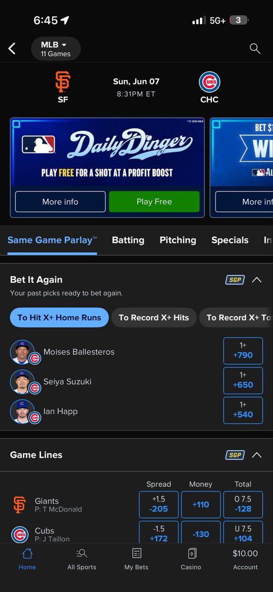 otn177's tweet photo. Can some please give me and two players that will hit a home run for tonight last game ‼️ @BrookieJ07 @sportsdollbarbz @_dreamteambets  btw I’m subscribe to all of y’all 😤‼️ https://t.co/OkHKqdjwdU