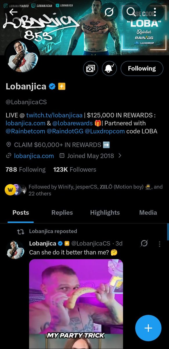 iloveraiding_'s tweet photo. @LobanjicaCS @rainbetcom Donee https://t.co/EcDSyByi1H