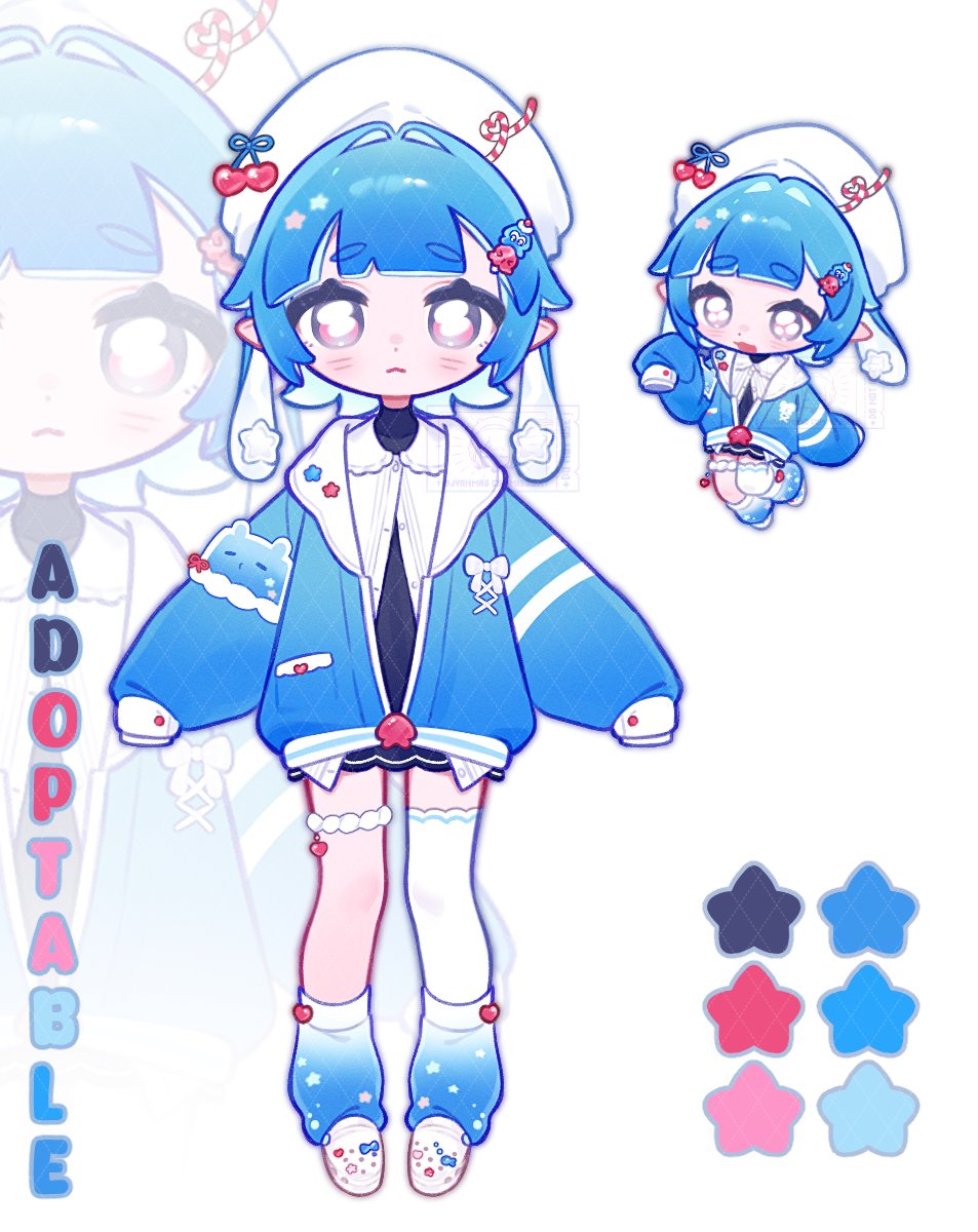Jyanmao's tweet photo. Cream soda adopt 💙🦑 https://t.co/XUCjOrKnOo