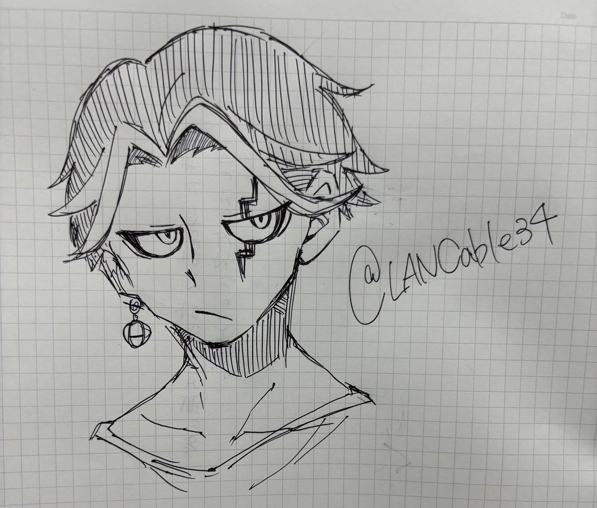 LANCable34's tweet photo. #ダンガンロンパ好きさんと繋がりたい 
#ダンガンロンパ絵描きさんと繋がりたい 
#ダンガンロンパ好きな人と繋がりたい 

落書きをします。
比較的バ畜です。
そだかずいち最推しのそーがん気狂い女です。
いいねで気になった���お迎え回りますおやすみなさい(爆睡) https://t.co/ogfXB5MyvV