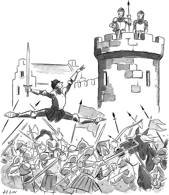 doc_nad's tweet photo. The finalists have taken their positions.
My Entry in The New Yorker Cartoon Caption Contest #991 https://t.co/GsXcxA9ziM #HartleyLin #Siege #TheNewYorker #Cartoon #CaptionContest https://t.co/YD8USj3RRP