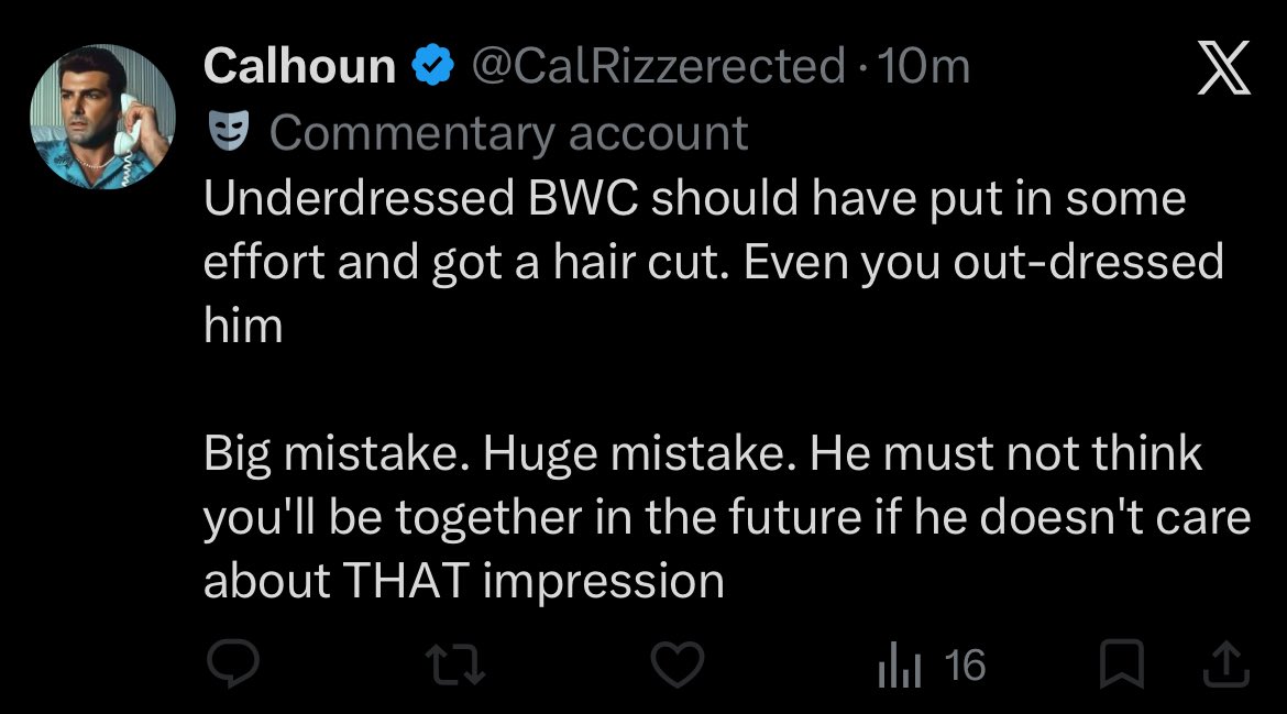 tittleworld's tweet photo. 🚨JOEY HOLVERSON (@CalRizzerected) describes another man as a “BWC.”
This is sexual slang for “big white cock.”
Joey Holverson’s homosexual behavior is something that continues to resurface. We have more research to conduct. The story is still developing, follow for more updates. https://t.co/pnduHyWtzw