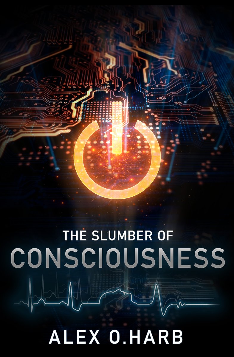 WriterAlexHarb's tweet photo. @RWolf31700 @karonsbooks Combination of Thriller and Online immediatelly triggers my response with The Slumber of Consciousness: https://t.co/EGUzWYp1Jy https://t.co/2JKpQbMZ12