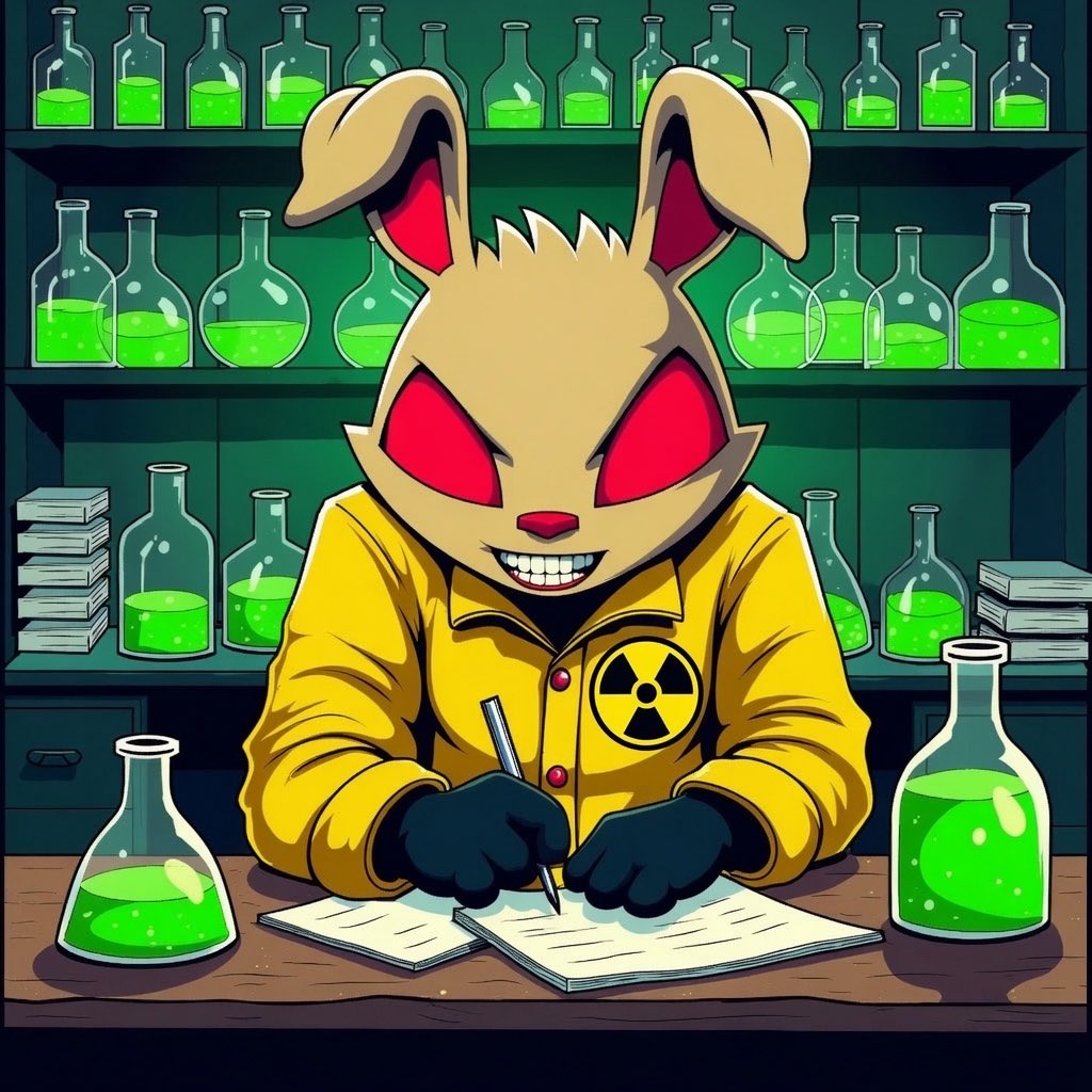 RoguesNFT's tweet photo. lab is advancing fast ☢️
stay put https://t.co/9ZOXOLVSVA