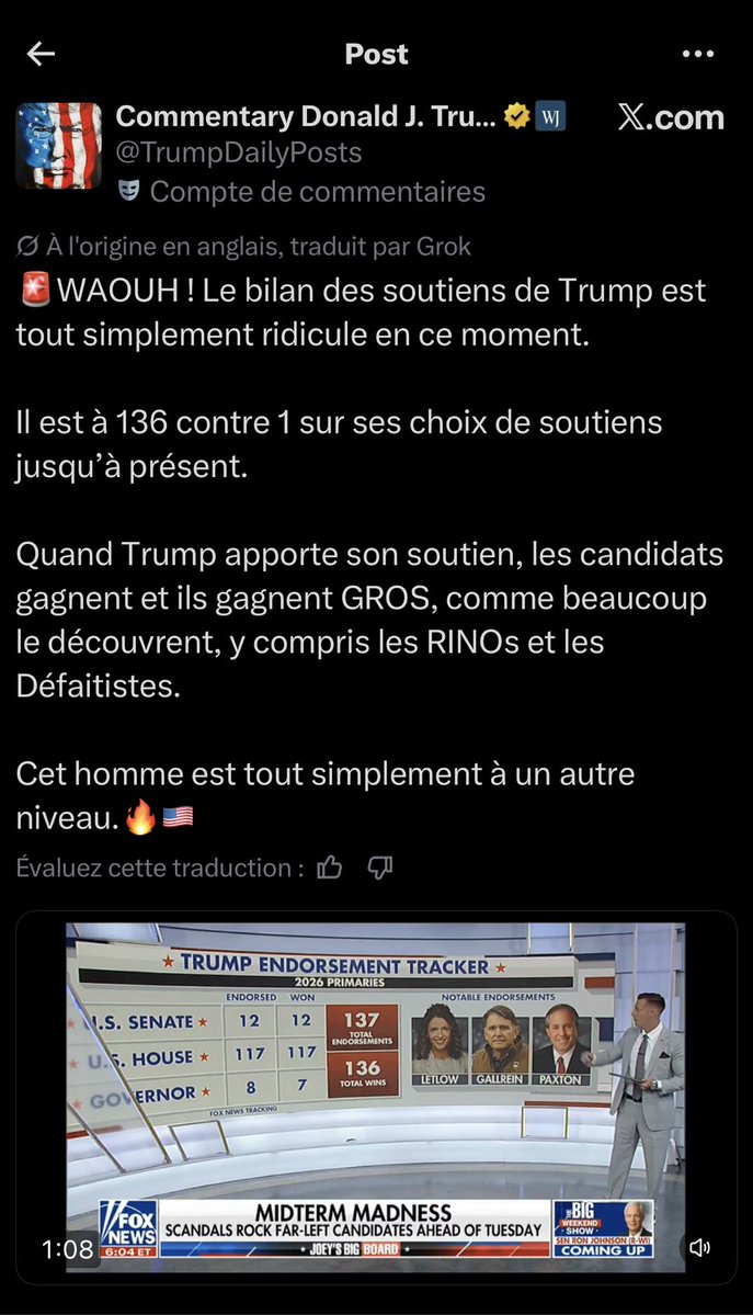 HugHalfCentury's tweet photo. Ça c’est pour les zozos qui pronostiquent une défaite républicaine … la@base républicaine est foncièrement MAGA, et avec la fraude empêchée pour les démocrates… la vague à venir sera résolument rouge https://t.co/HqkJ6pgupX
