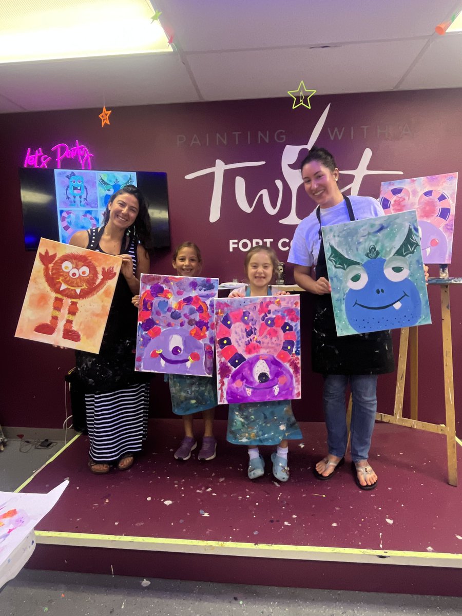 PWATFortCollins's tweet photo. Family Day and fuzzy monsters… it doesn’t get better than this! 👾🎨

Each monster had its own fun and unique vibe, full of personality and creativity. From silly to spooky to totally adorable, this group really let their imaginations run wild.

Such a great day of family... https://t.co/Q3WUgkzBBL