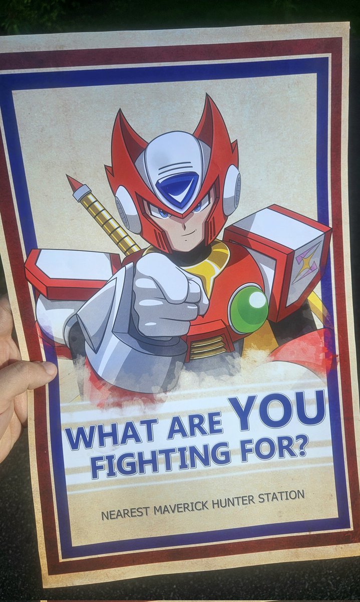 talznum's tweet photo. The "Uncle Zero" poster is complete!

My goal is to have 11×17 and 24×36 available for anyone who would want one.

Everything looks good for the first print!  I just have to find a print shop that can do what I need them to do for a good price to order bulk.

#megaman #rockman https://t.co/pPnQrZhKHh