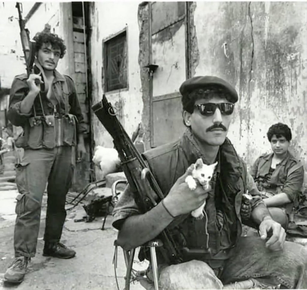 aseelswaid9's tweet photo. Palestinian Resistance in Lebanon, 1988 https://t.co/4pbxCsmI19