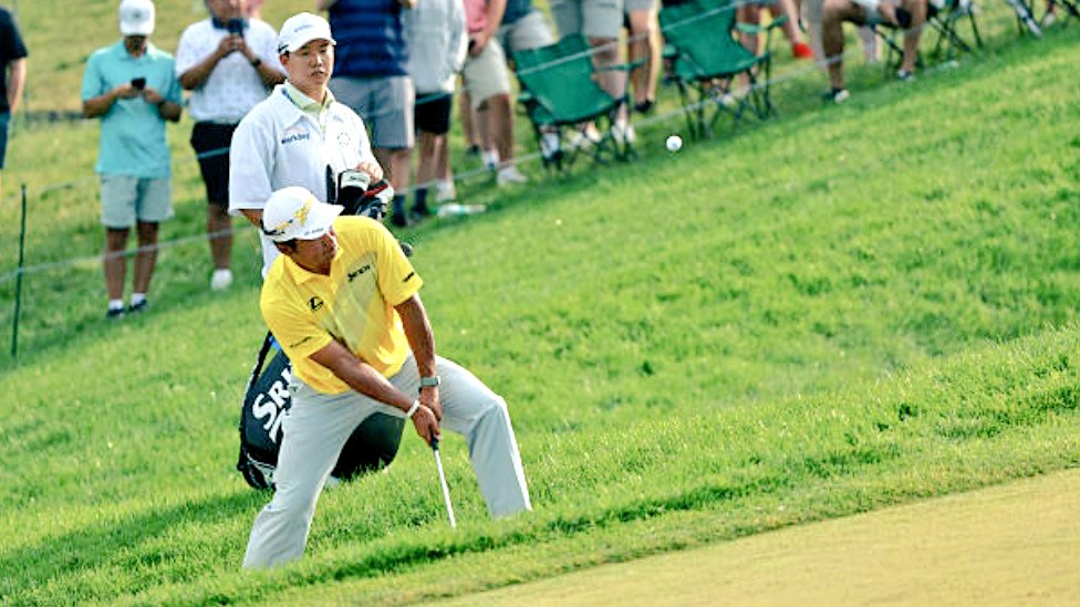 mountainofpine's tweet photo. ⛳ #PGATour🇺🇸

#theMemorial (S.E)🚩最終日

#松山英樹🇯🇵
Total [+７]
today [±0] 5◯･5△

早朝から３日目 積み残し 終え

序盤 4◯ 伸ばしたが

攻めて 池💧△
勿体ない 3-Putt△
FW、Green 外すと 厳しかった
～
注目組･優勝候補も数人 予選落ちの中
４日間 戦えて良かった

１週空け 次戦へ

🥤 https://t.co/SB7Inlx1qZ
