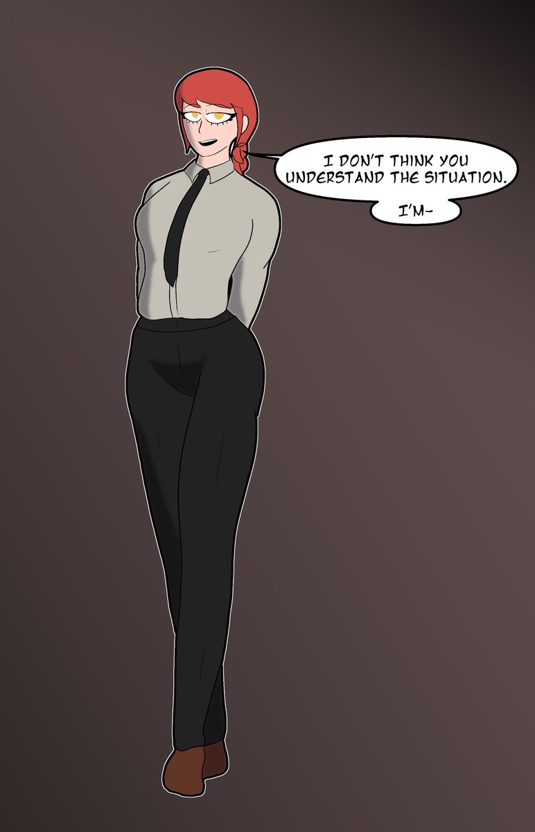 AnourasTF's tweet photo. Makima timestop comm for @_Improdigal https://t.co/oautN500lp