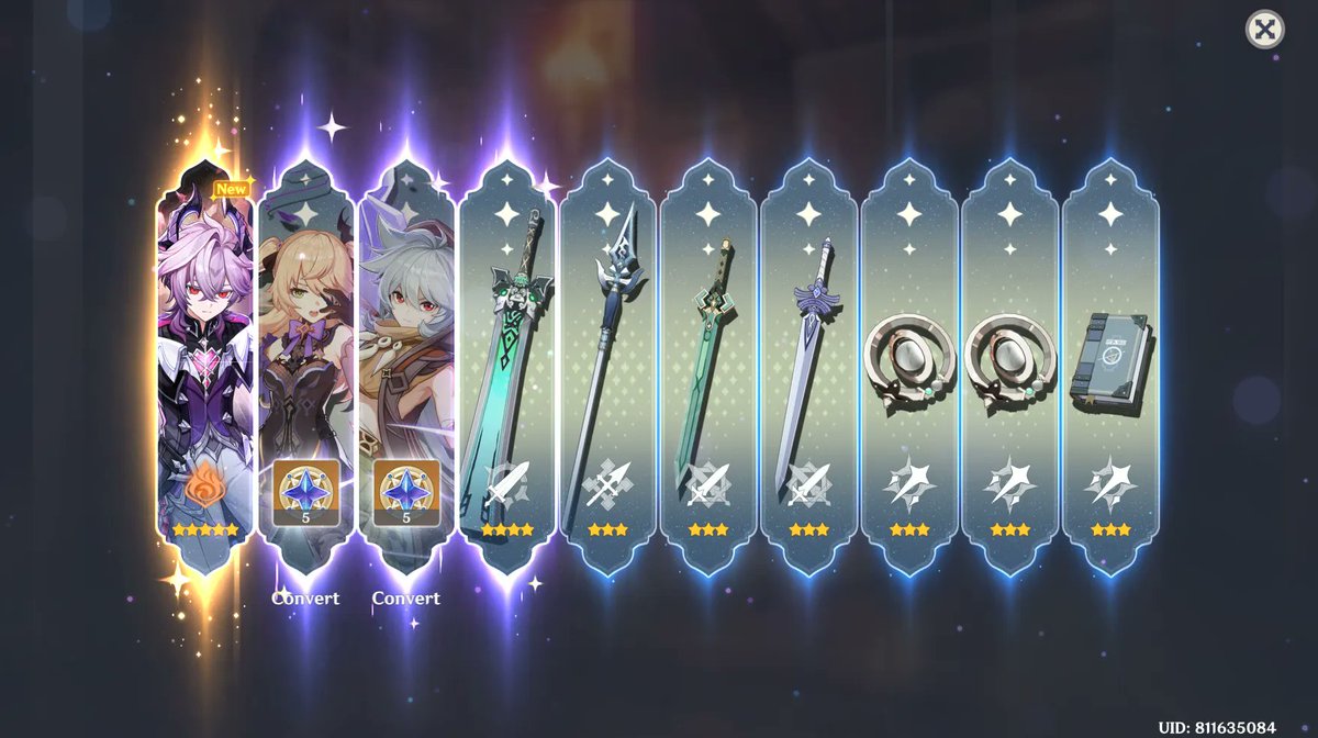 _azzureal's tweet photo. Casually pulled Nicole at 22 pity while doing her quest chain. Thinking I should build pity on Durin's banner (even tho I really want him for the hexerei buff), I got him at 25 pity. #Luckygirlsyndrome https://t.co/vnzOpLWnRi