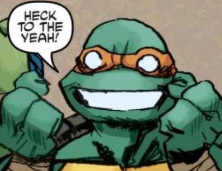 loskenedys's tweet photo. im seeing people prefer mikey as a lighter green and i feel like im going insane bc i always prefered his darker green😭😭 https://t.co/FtWA0nWEtJ