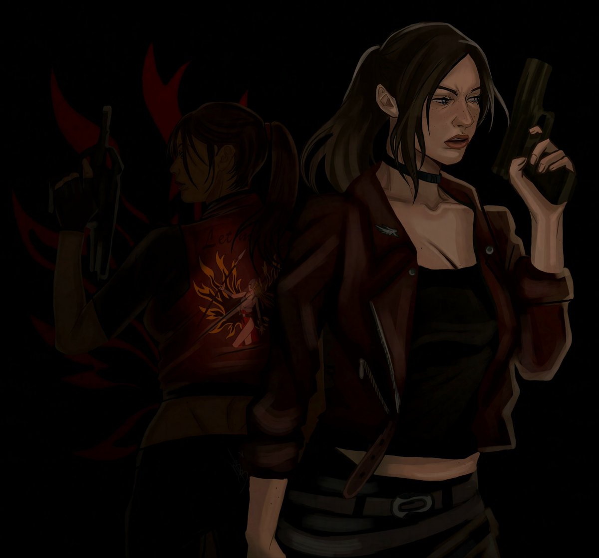 wherebeabee's tweet photo. it's you, but in a different font 
#ClaireRedfield #REVeronica #ResidentEvilVeronica https://t.co/MEJb5GN6ZG