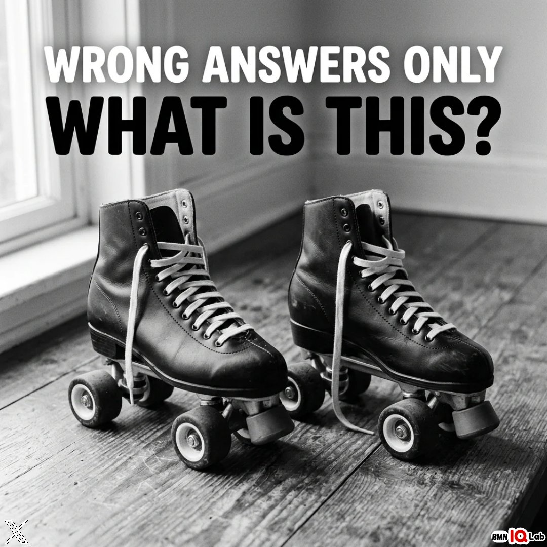 BenefitMoreNow's tweet photo. Wrong Answers Only: What Is This? 🛼
Be creative... Be ridiculous... Be completely wrong... Drop your funniest answer below! 👇
#WrongAnswersOnly #FunnyComments #GuessWhat #RandomChallenge #FunPost https://t.co/57bNvvPgyl
