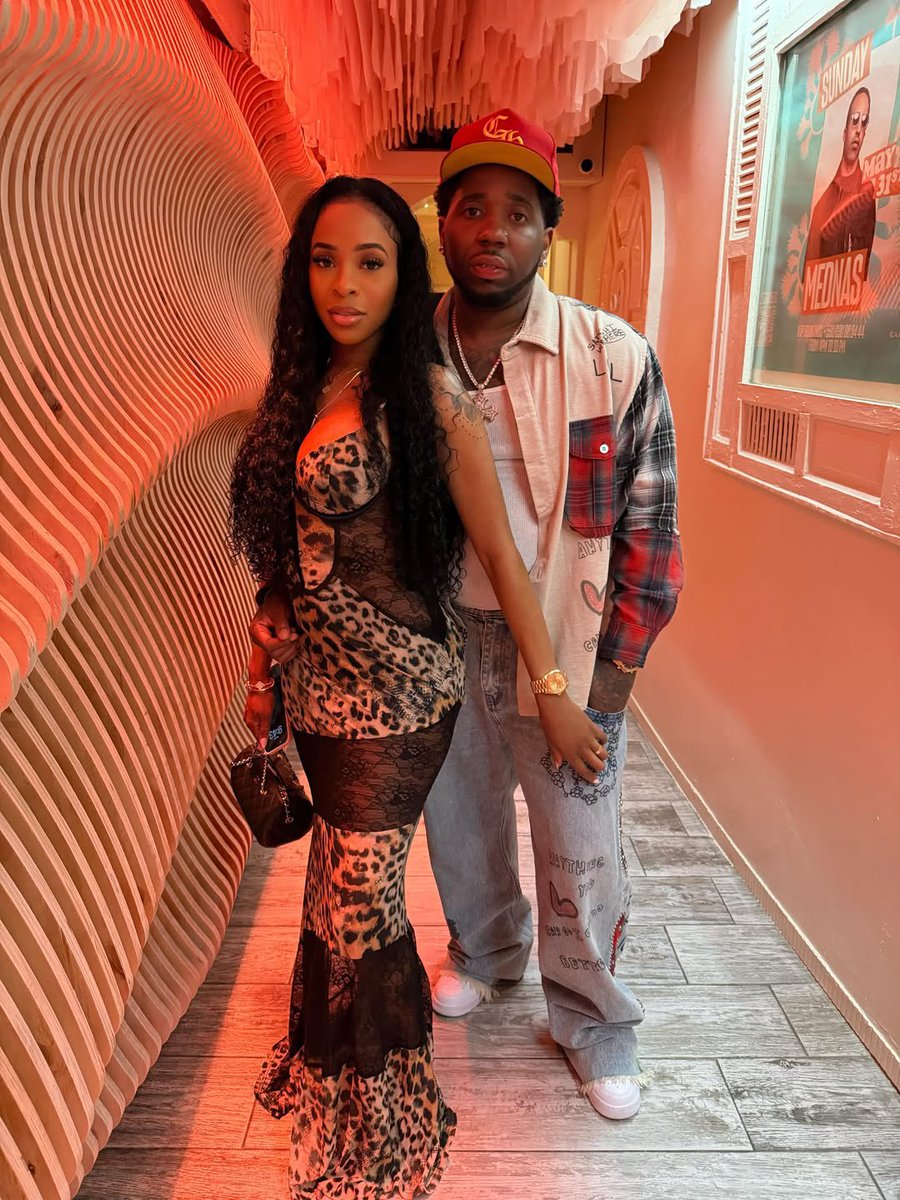 wavecheckers's tweet photo. YFN Lucci enjoying a night out with his lady♥️ https://t.co/FBzCjJ1cpS