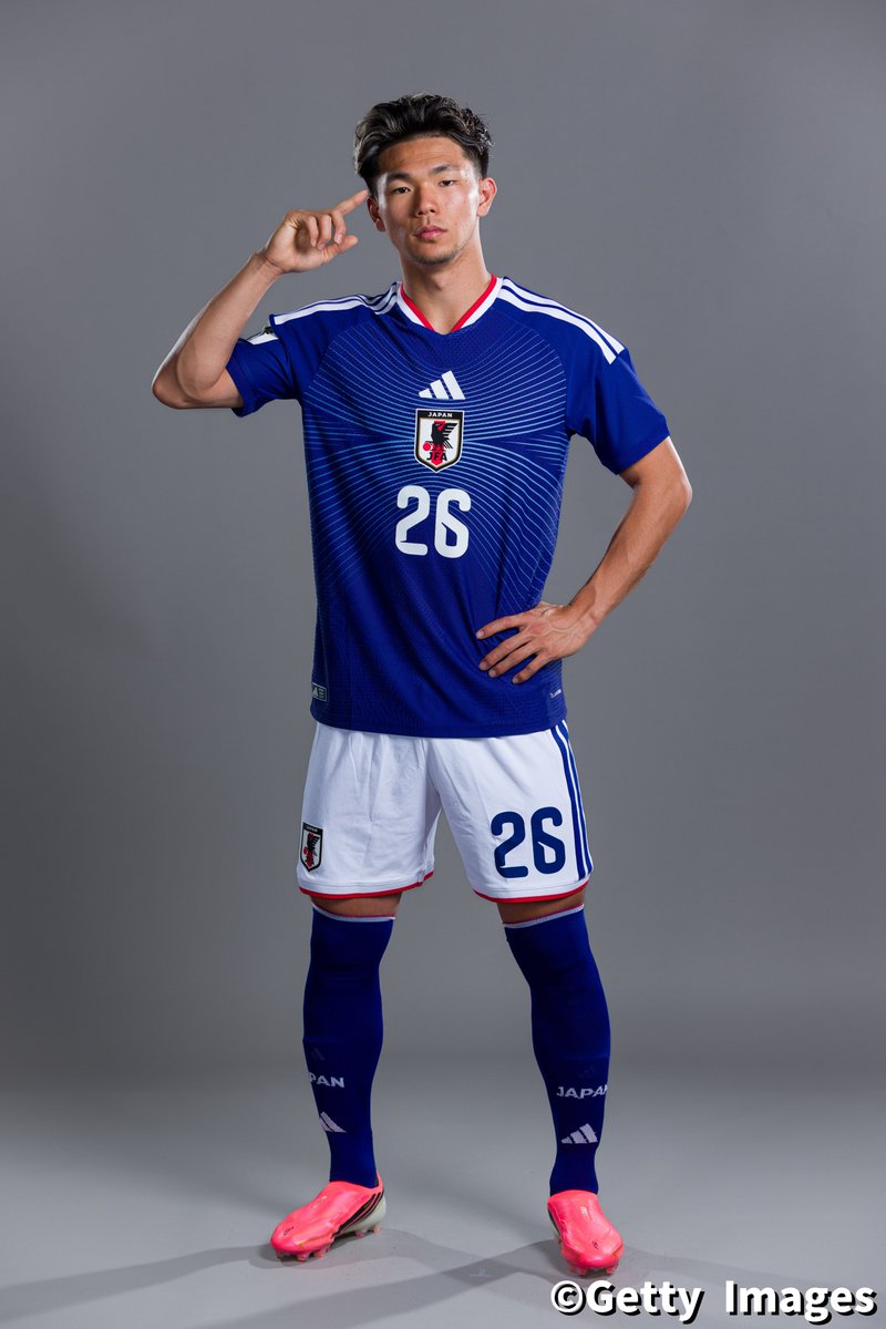 weeklysd's tweet photo. 📸フォトギャラリー📸
闘争心むき出しのファイター＃26 塩貝健人 FIFA公式ポートレートギャラリー

👉https://t.co/JBj9uETr7M

#サカダイ #サカダイフォト 
#サッカー日本代表 #FIFAWorldCup
#塩貝健人 https://t.co/I2wyrVkLeG