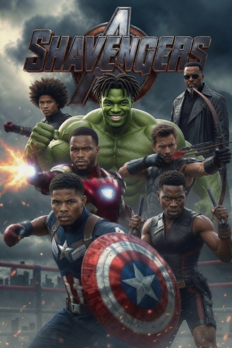 elitooreall's tweet photo. #SHAVENGERS coming soon 2026 😉 https://t.co/yoqZZdjY6Y