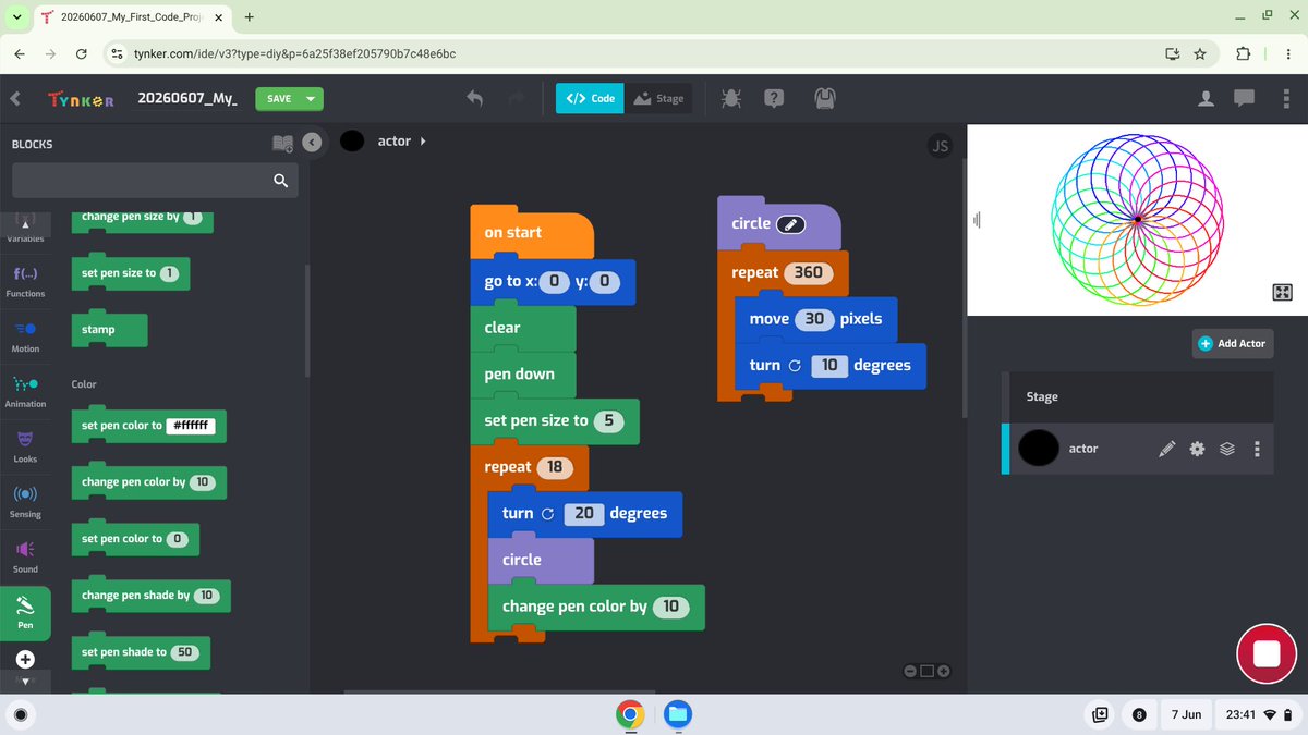 TsuiAllen's tweet photo. Just reminiscing almost five years ago to the day over what would have been or was one of my very first projects created using @scratch https://t.co/Qk2EOKx9cA