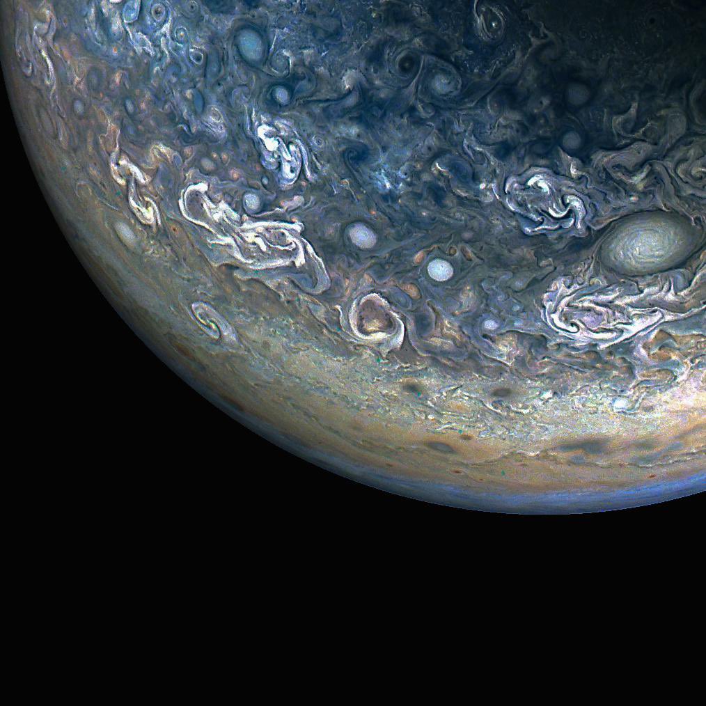 armyWVgirl's tweet photo. 'Colorful, Chaotic Jupiter' From the #NASA_App :
https://t.co/tdZK3Z5usR https://t.co/t5VHEEA2PP